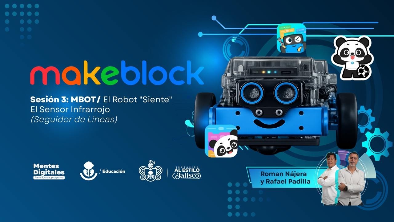 🧠Mentes Digitales - Makeblock🤖- Navegación Inteligente - Sensor Ultrasónico