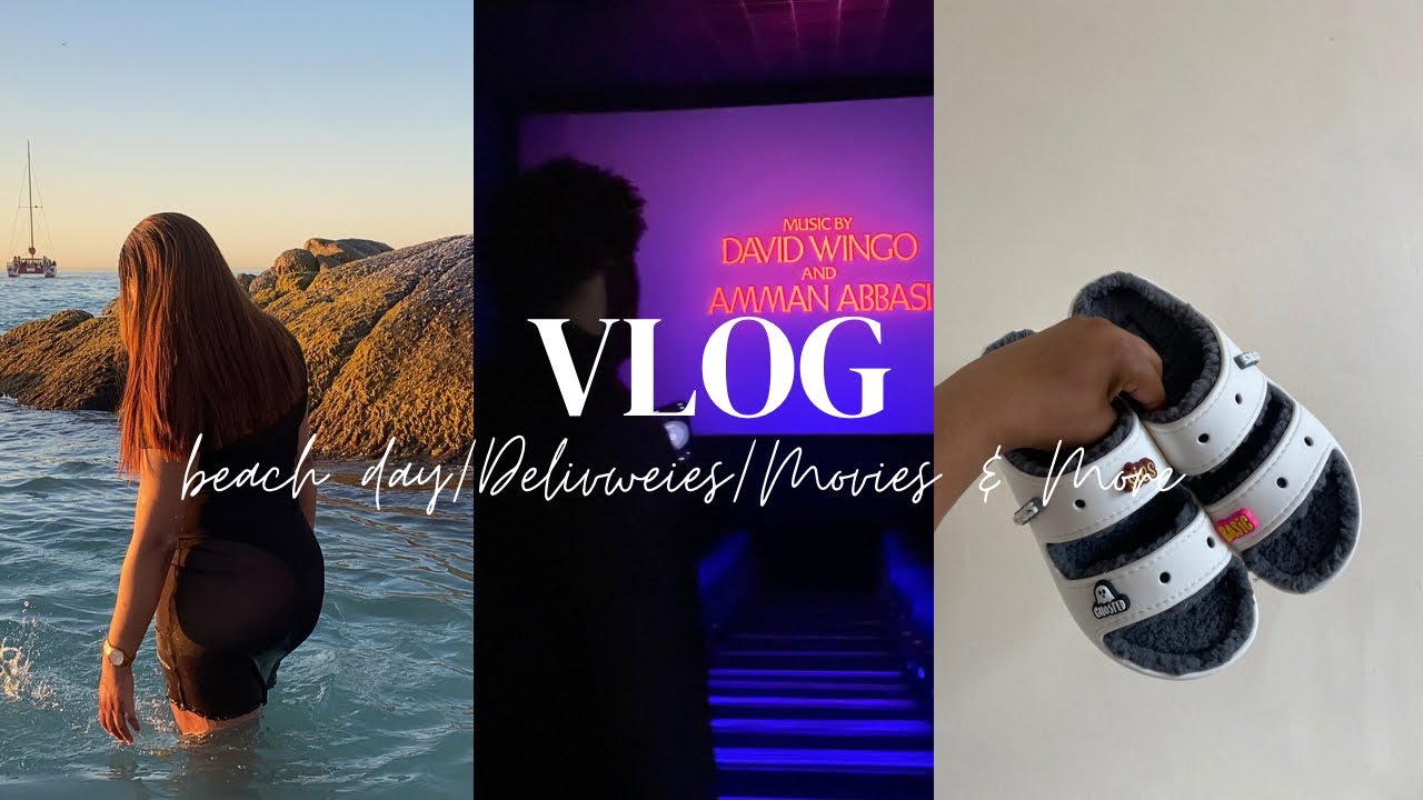 VLOG: We have a new intro ! Beach Day | Movies | Deliveries & More