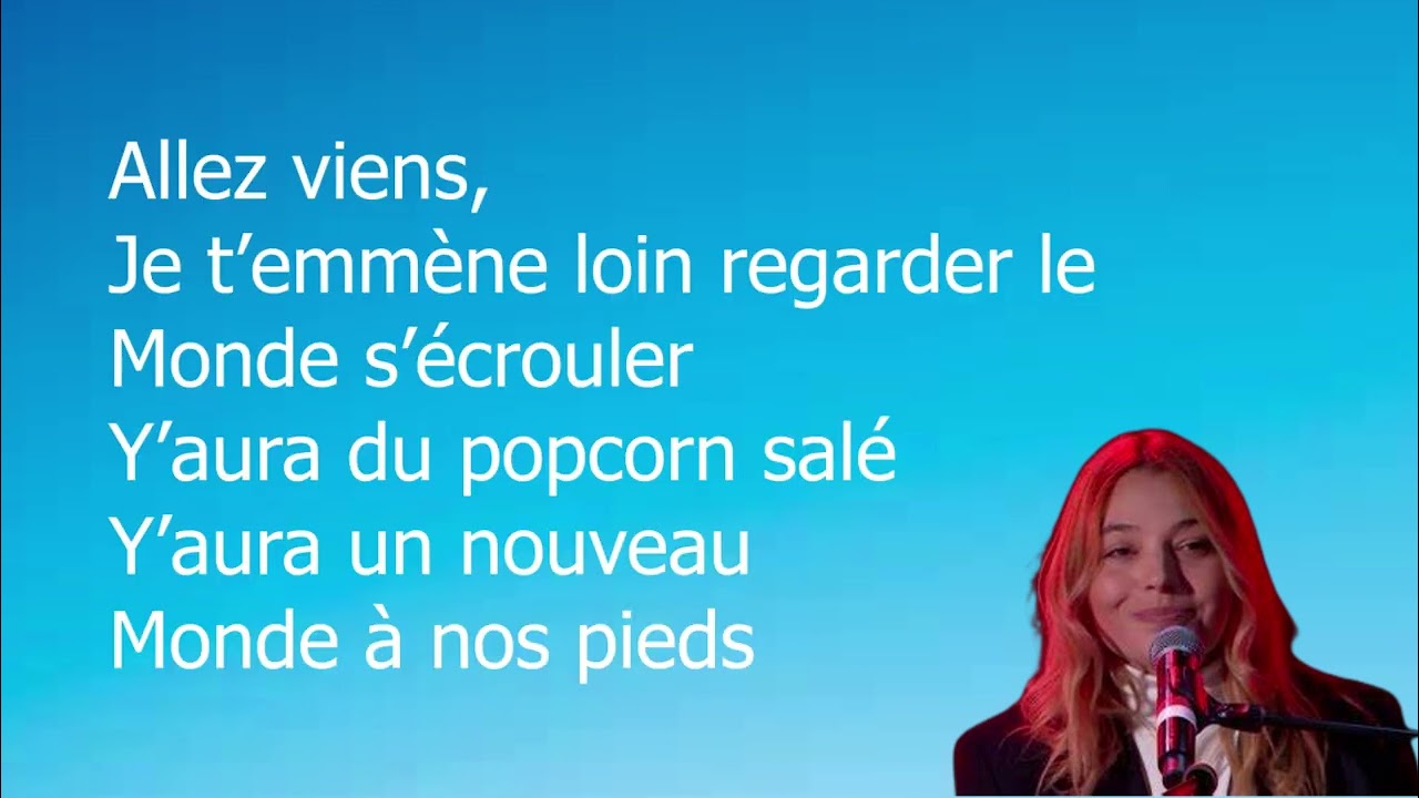 POP CORN SAL&Eacute; - SANTA (Lyrics)