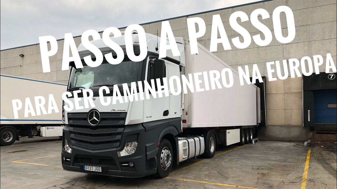 Como trabalhar de motorista na Europa!