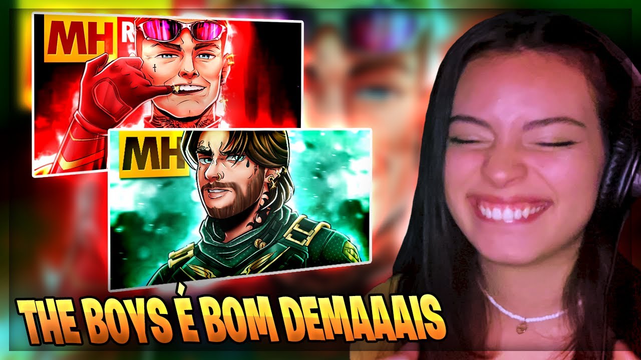 (REACT 2 EM 1) Tipo Capitão Pátria 🇺🇸 (The Boys) E Tipo Soldier Boy ( The Boys ) Style Trap | MHRAP