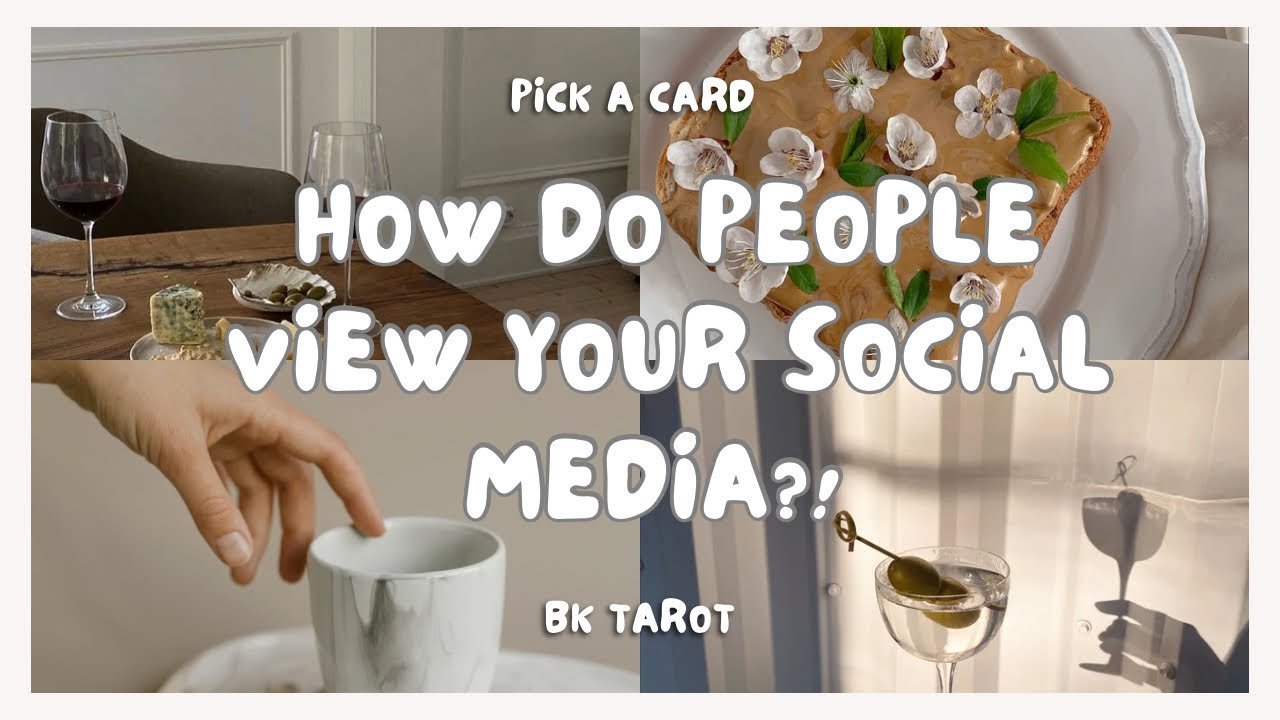 PICK A CARD 🔮 - HOW DO PEOPLE VIEW YOUR SOCIAL MEDIA?! 🎥📸🎉🔥🧿🤩😜😎🤯