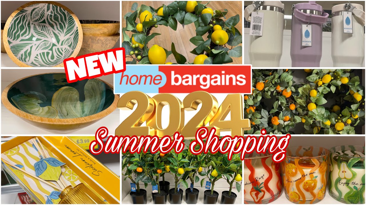 🥰 NEW lN HOME BARGAINS 2024‼️ COME SPRING & SUMMER SHOPPING WITH ME 🌸 APRIL 2024 | COSY CORNER 🛒