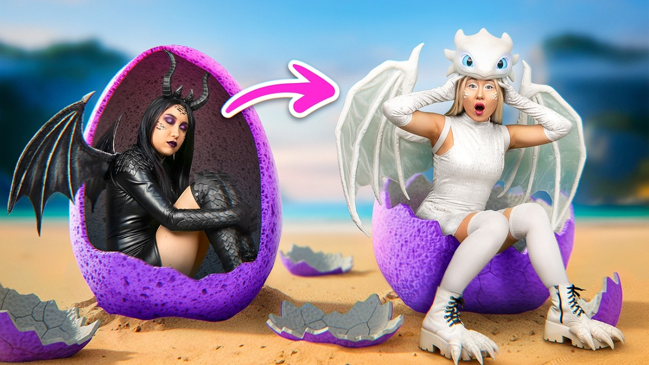 From Toothless to Light Fury / Extreme makeover