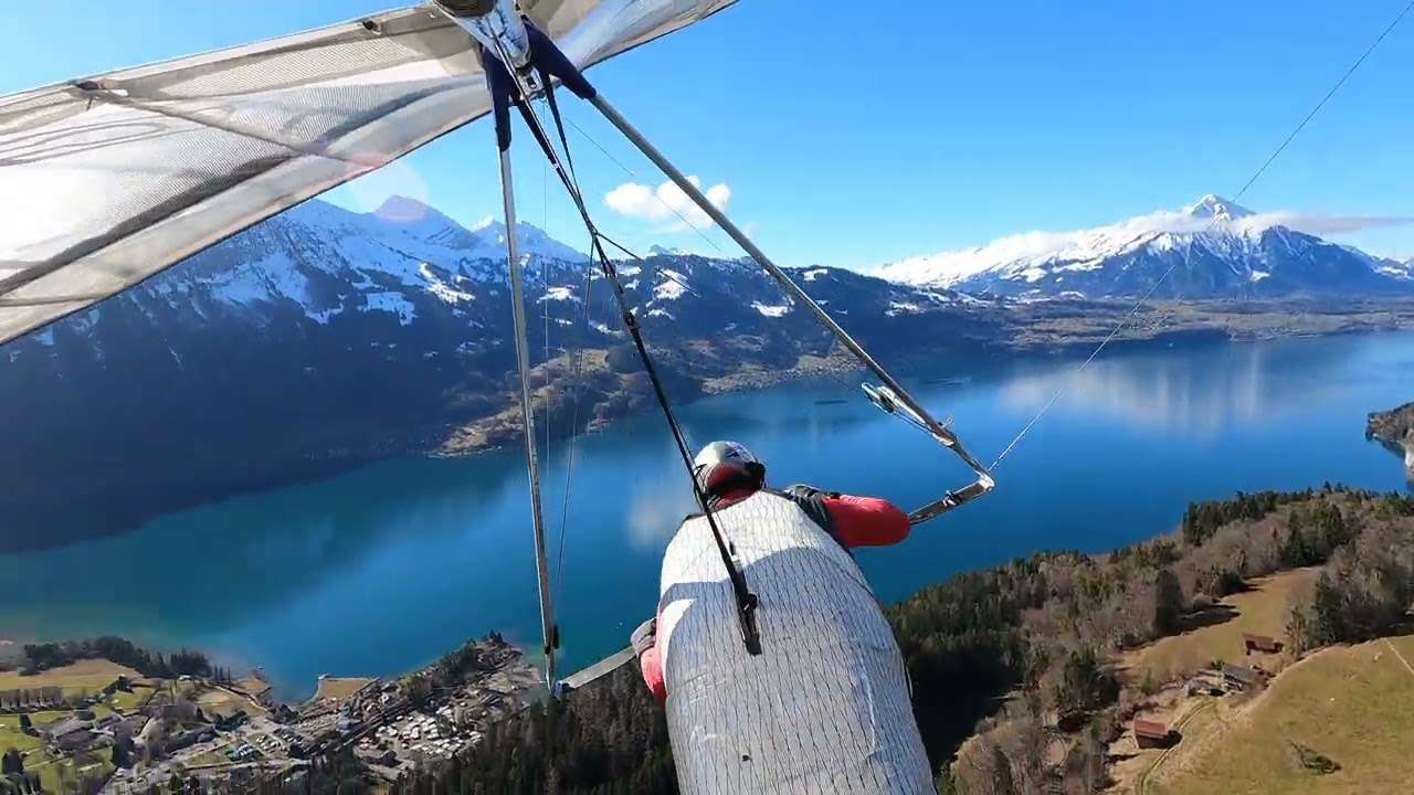 bänz weiss 1  Flug Start