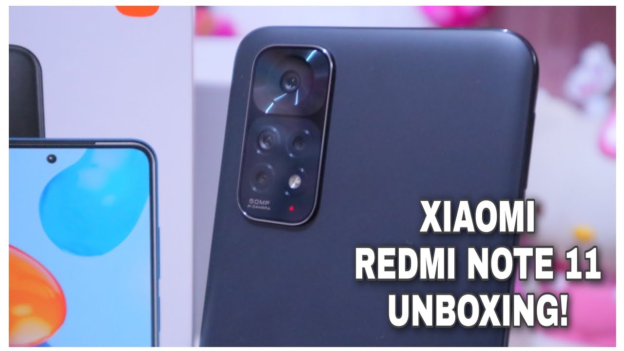 REDMI NOTE 11 UNBOXING GRAPHITE GREY | GLOBAL VERSION | Cathy's Unboxing 💋