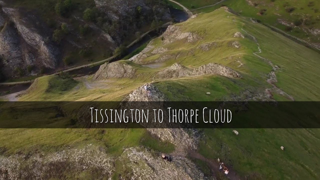 Tissington trail, Thorpe Cloud, Dovedale | Aerial views DJI mini 2 | Drone Rangers