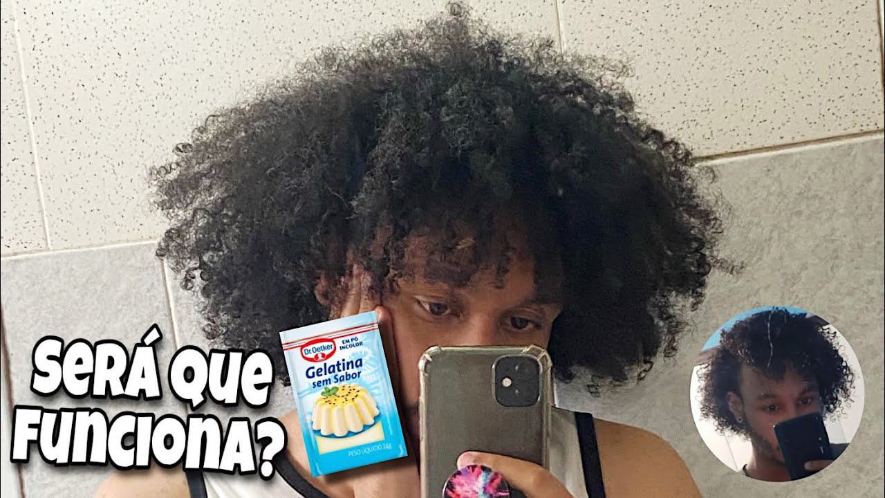 FIZ O SHAMPOO DE GELATINA INCOLOR QUE ENGROSSA O FIO DE CABELO E DEIXA MAIS CHEIO