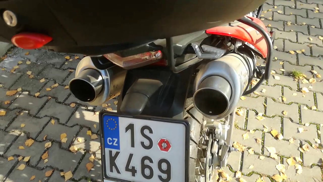 Aprilia pegaso 650 Trail Mivv open exhaust