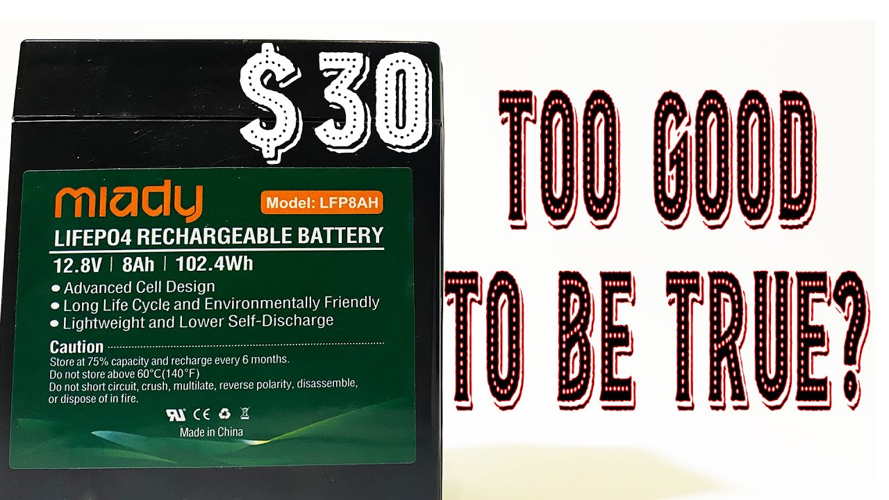 Miady 8AH Battery Review