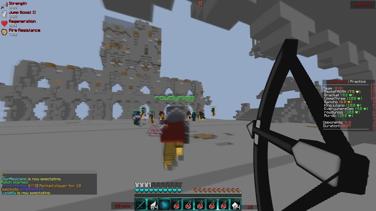 Winning CavePvp Fac War W/ Onlyfans ☔ x Girlscouts 🍪 (ARCHER POV)