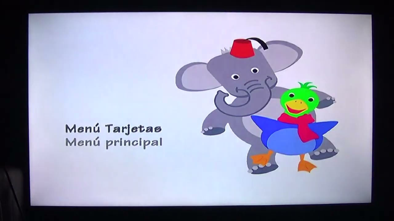 Castilian Spanish World Animals 2003 DVD Menu