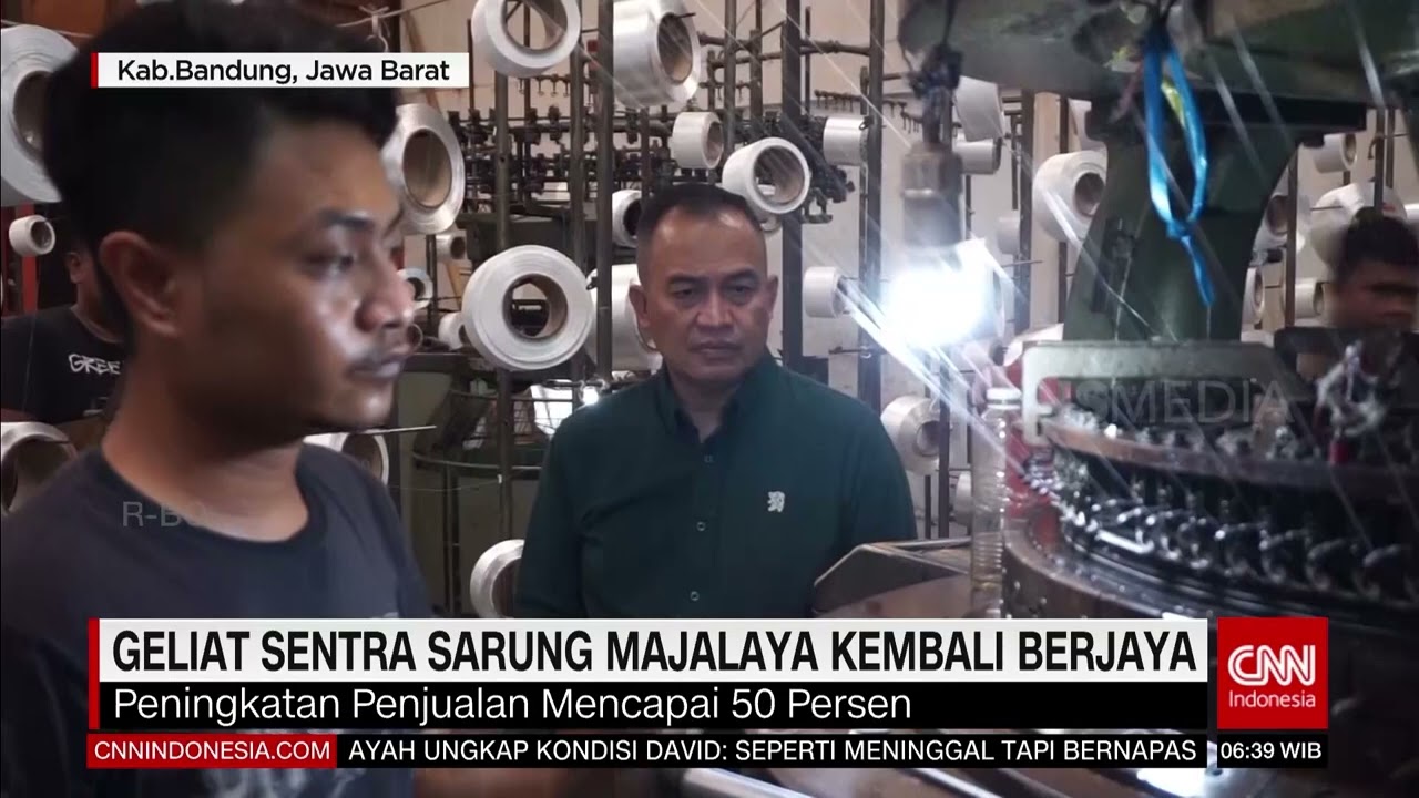 GELIAT SENTRA SARUNG MAJALAYA KEMBALI BERJAYA | REDAKSI PAGI (04/04/23)