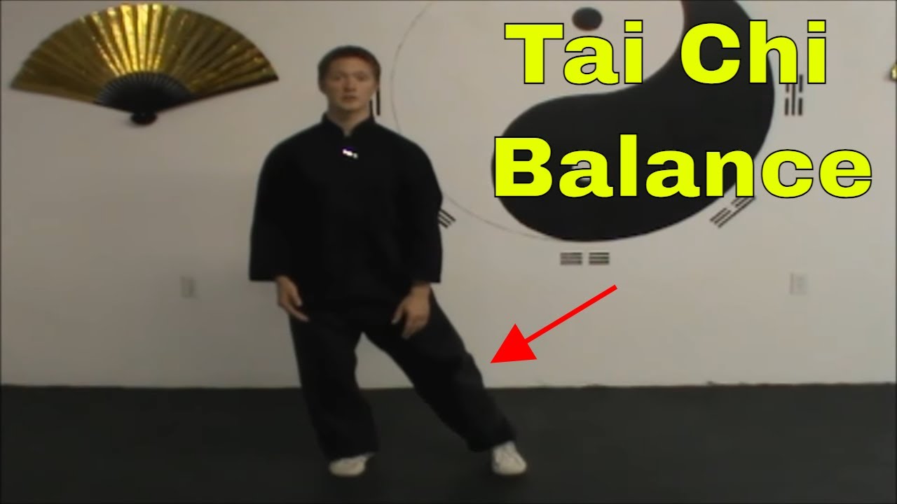 (2/6) Tai Chi Basic Steps for Beginners: Rooting and Balance, Sideways Rocking