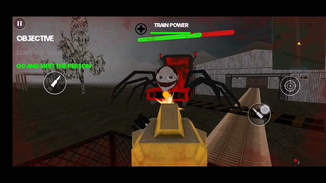 horror Scary spider Train Survival