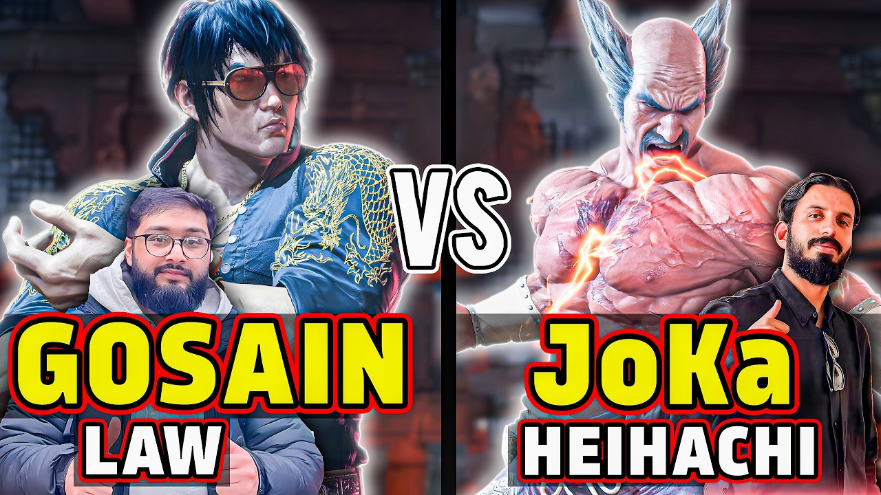 JoKa Heihachi vs Gosain Law — High Level Tekken 8 Ranked Gameplay