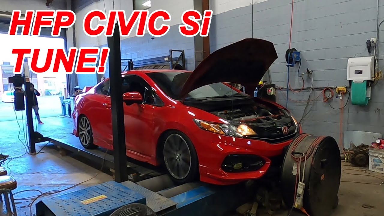 Civic Si HFP Hondata Flashpro Tune 9-го поколения — полная установка