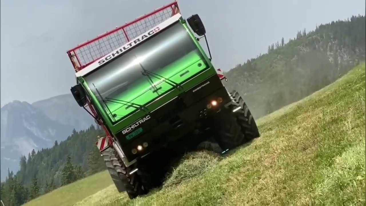 Schiltrac Swisstrans mit Lüönd Aufbau Ladegerät 33 m3 - 39 m3