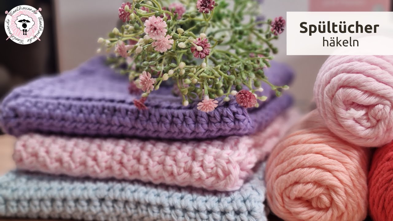 Spültuch häkeln / Schnell und Einfach / Küchenaccessoires / Küchentuch