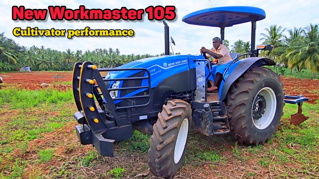 New Holland Workmaster 105 4x4: производительность | Настройки ADDC для трактора 106 л.с. | Сельс...