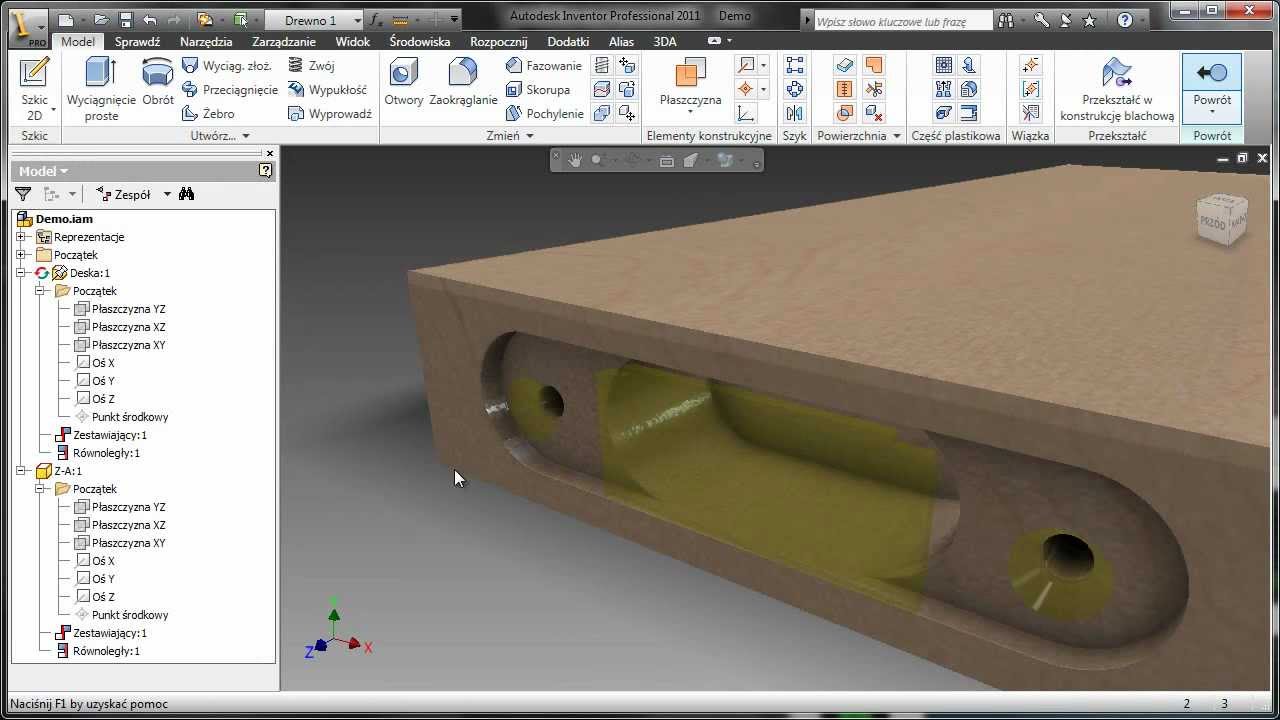 Kopiuj obiekt - narzędzie warte uwagi w Autodesk Inventor