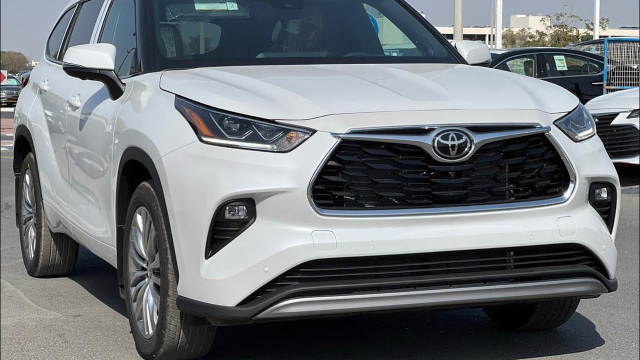 2023 Toyota HIGHLANDER Platinum 2.4l turbo -  обзор и цены в Дубае