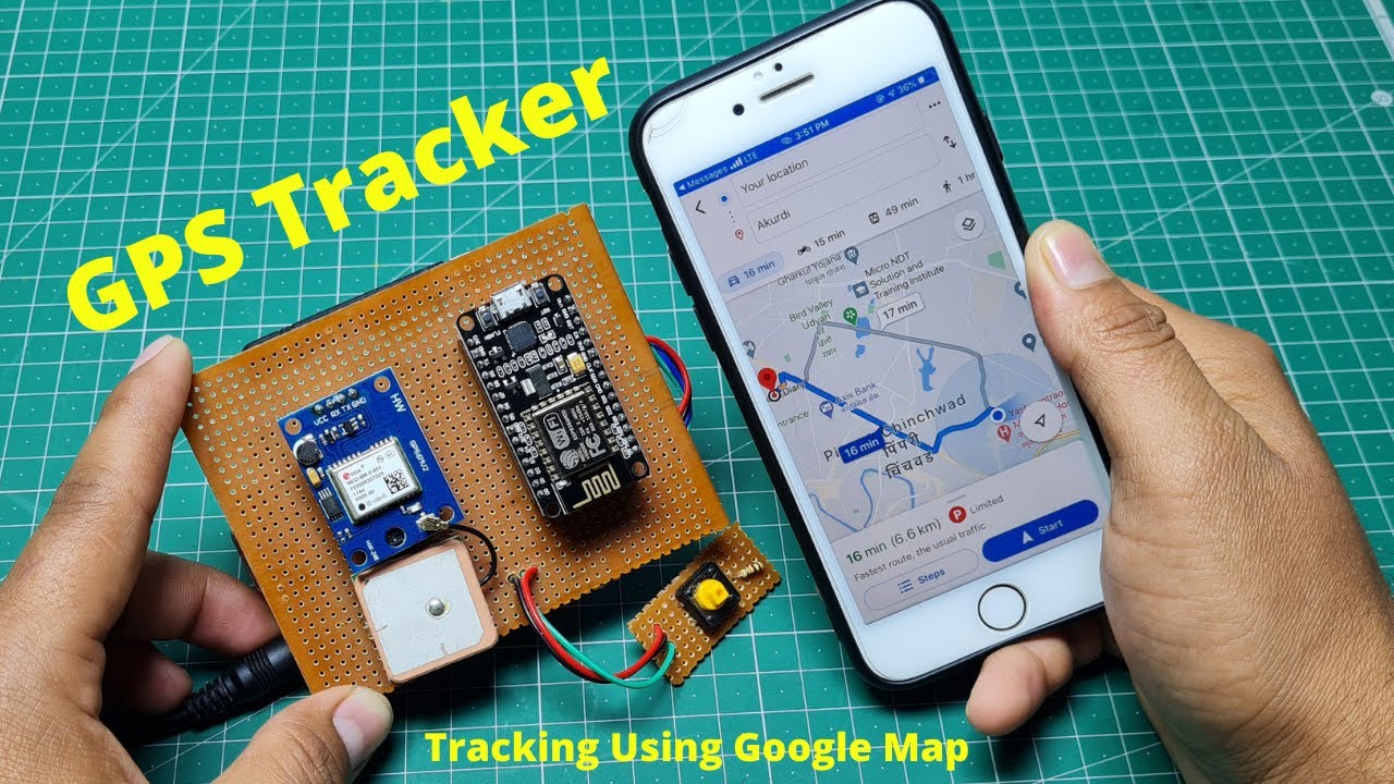 GPS-трекер на базе NodeMCU | ESP8266