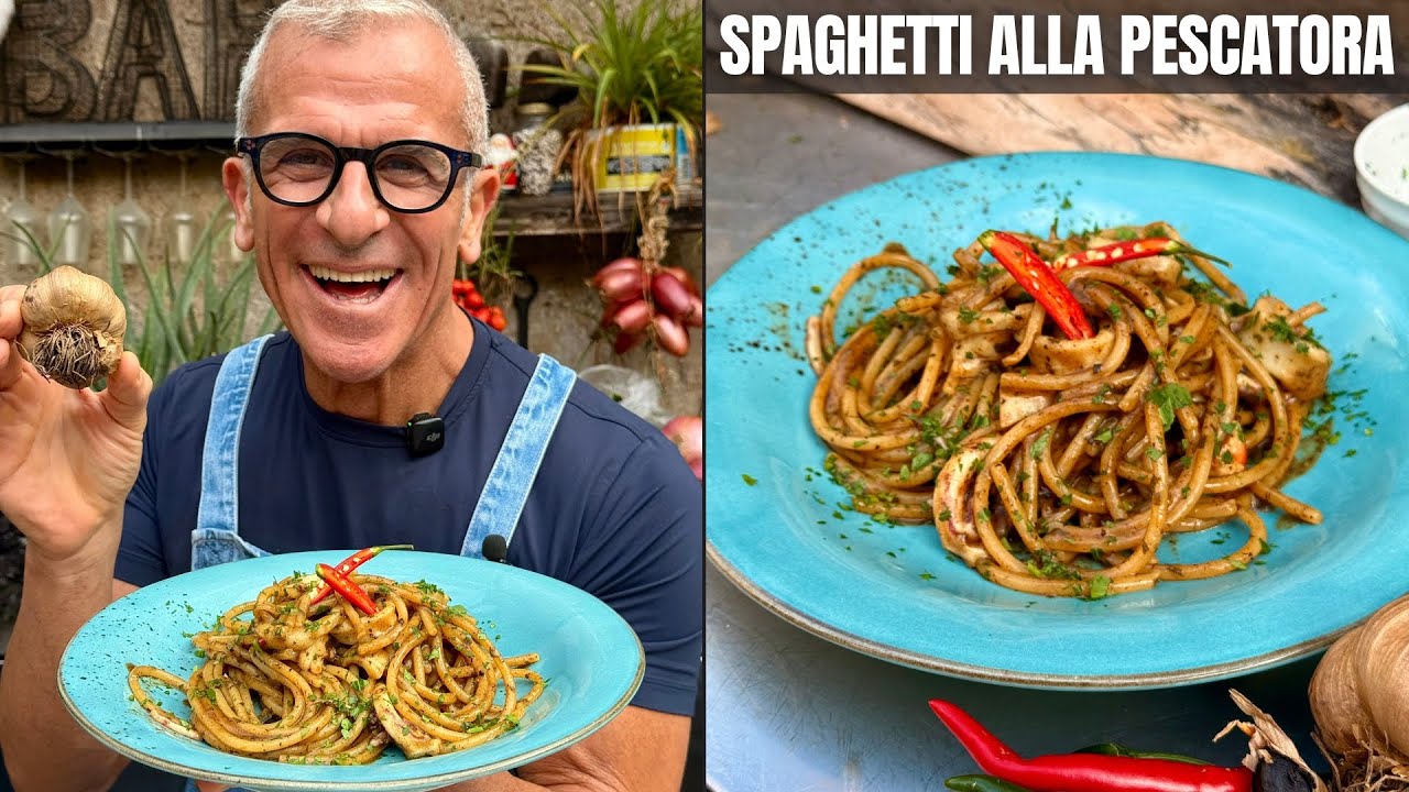 SPAGHETTI ALLA PESCATORA - Ricetta di Chef Max Mariola