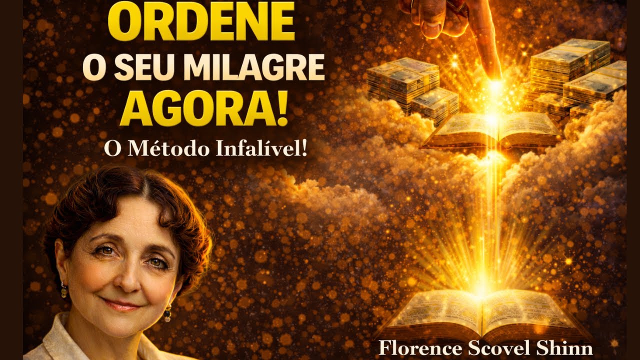ORDENE O SEU MILAGRE AGORA — O Método de Florence Scovel Shinn Que Nunca Falha