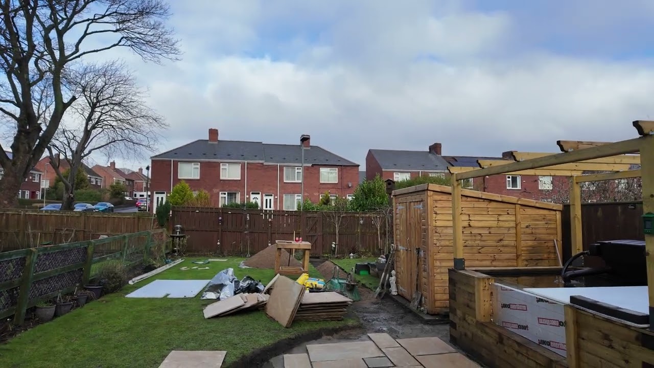 Pond area renovation…..part 3 
