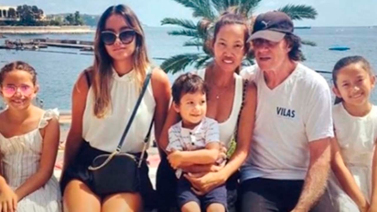 Guillermo Vilas cumplió 70 y lo celebró con su familia en Mónaco