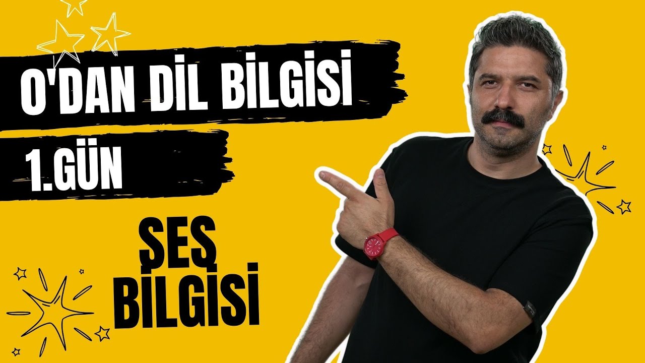 1.Gün | Ses Bilgisi | 0'dan Dil Bilgisi Kampı | 0'dan Zirveye | + PDF