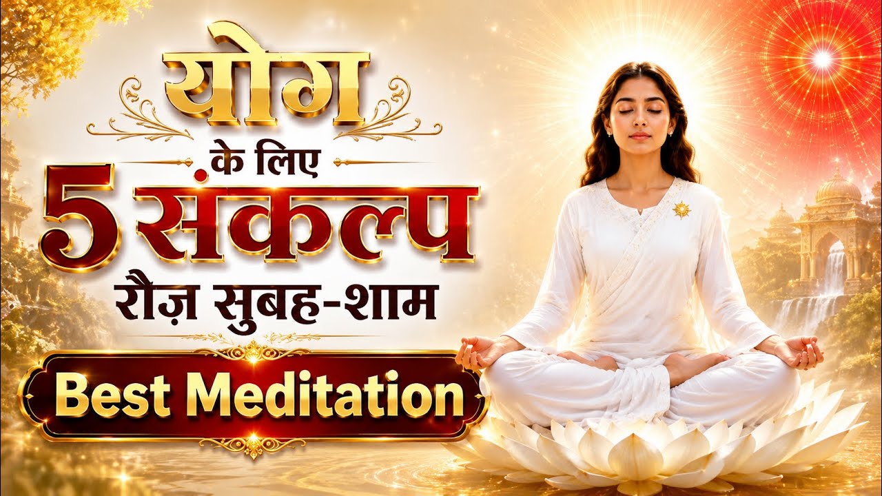 ख़ुद को मजबूत बनाने के लिए guided meditation/ Bk yog/Powerful meditation/sleep, relaxing affirmation