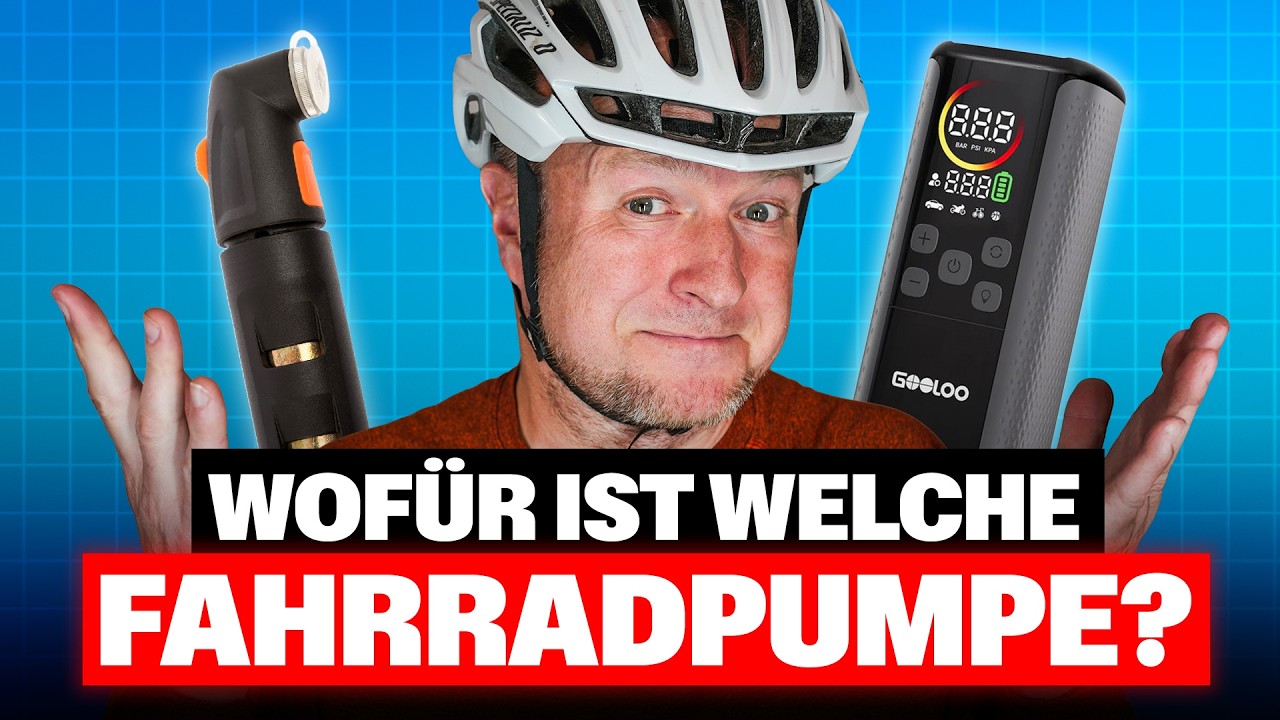 Welche Fahrradpumpe brauchst du? Standpumpe, Minipumpe, CO₂ oder Akku-Luftpumpe?