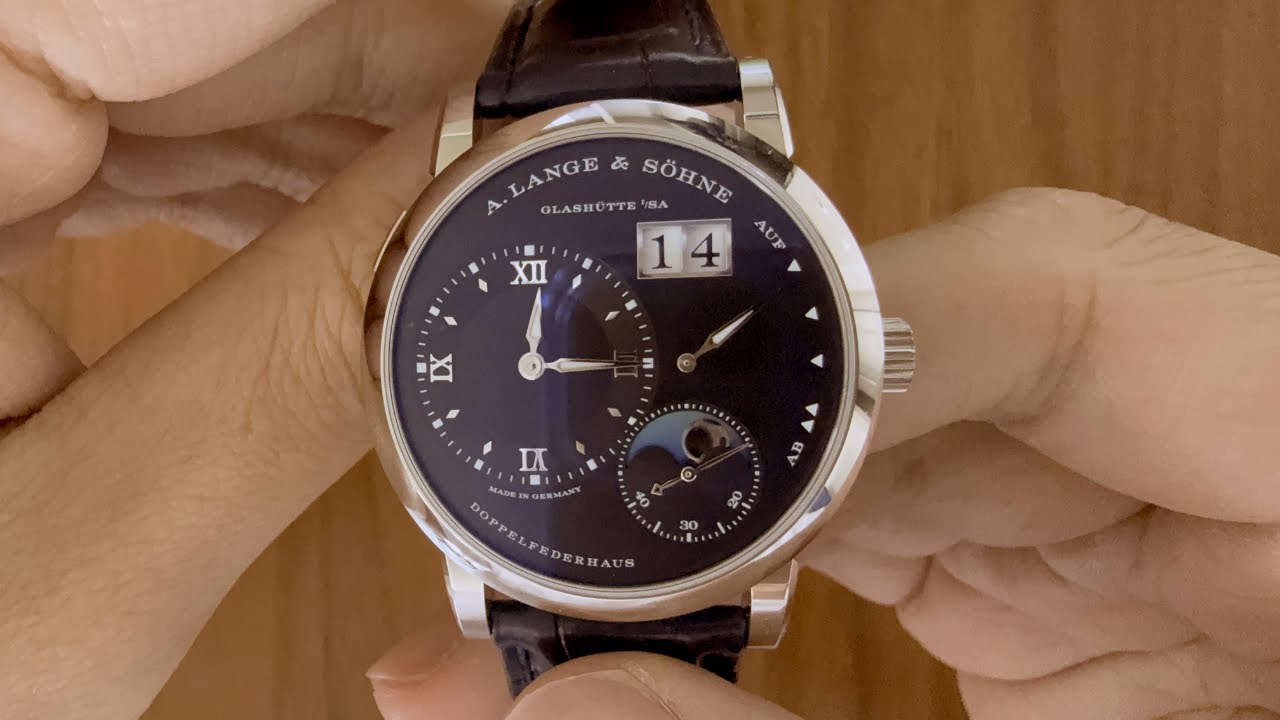 Let's talk about A. Lange & S&ouml;hne (Lange 1 Moon Phase Review)