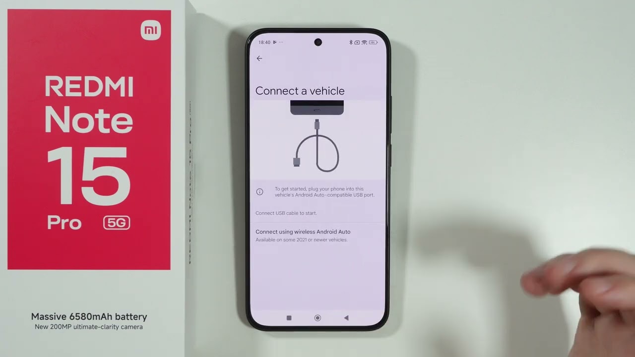 Есть ли в Redmi Note 15 Pro 5G Android Auto?