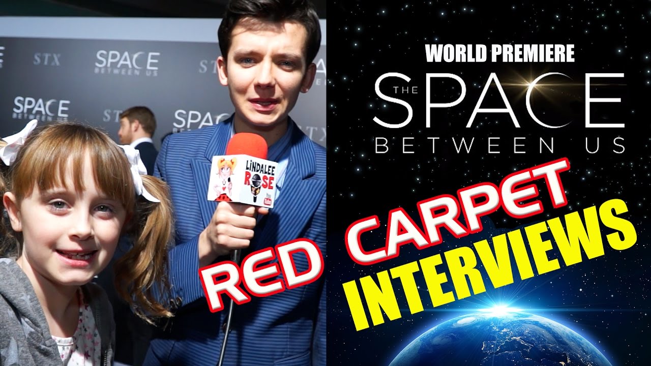 The Space Between Us - Red Carpet Cast Interviews - World Premiere - Lindalee Rose