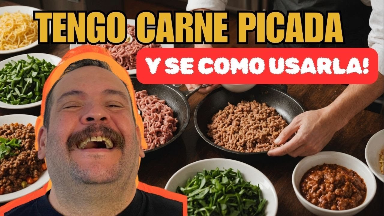 Transforma 1KG de Carne PICADA = 14 COMIDAS Deliciosas! 🍔🍲