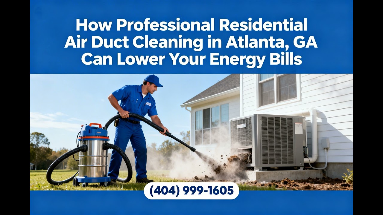 How Professional Residential Air Duct Cleaning in Atlanta, GA Can Lower Your Energy Bills
