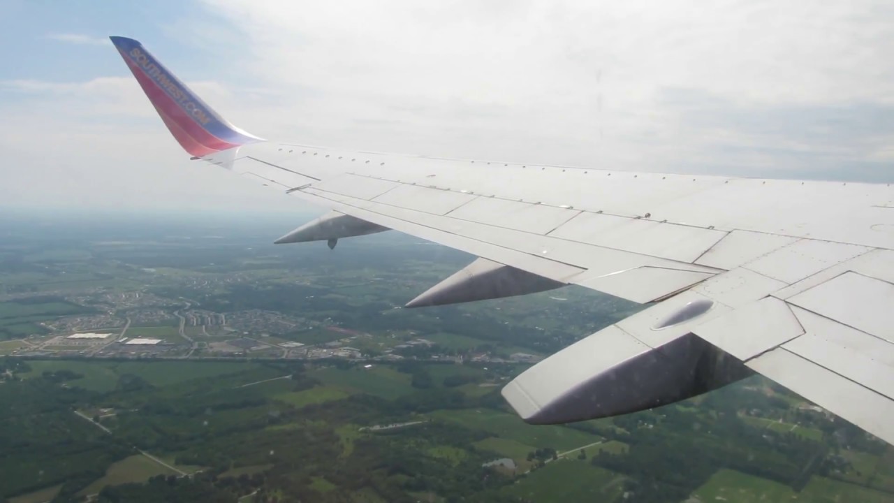 7/19/17 Southwest takeoff from Indianapolis International Airport