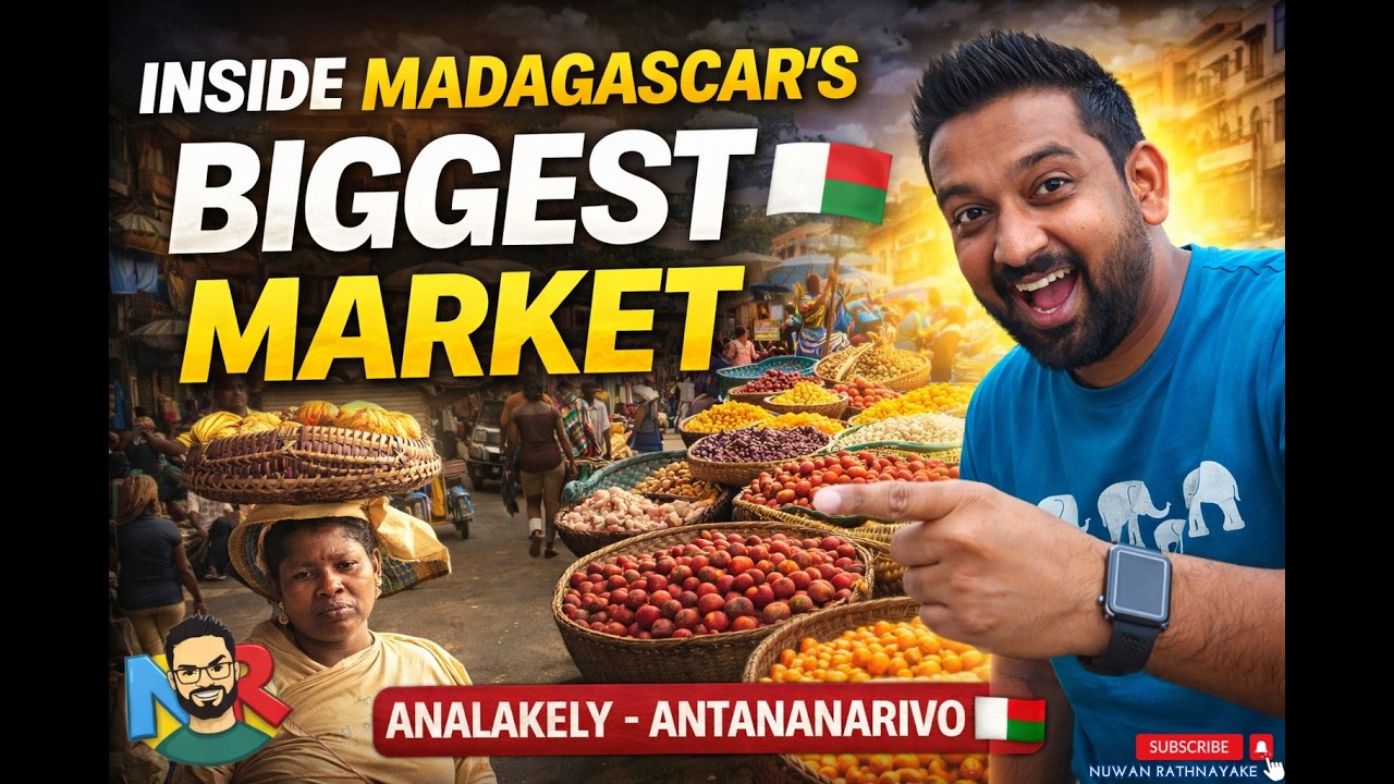 The Largest Market in Antananarivo: Analakely Market - Marché d'Analakely, Antananarivo-Madagascar