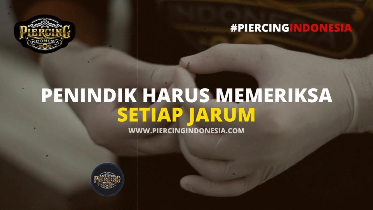 Untuk Melakukan Prosedur Tindik Tubuh, Diperlukan Jarum Khusus!