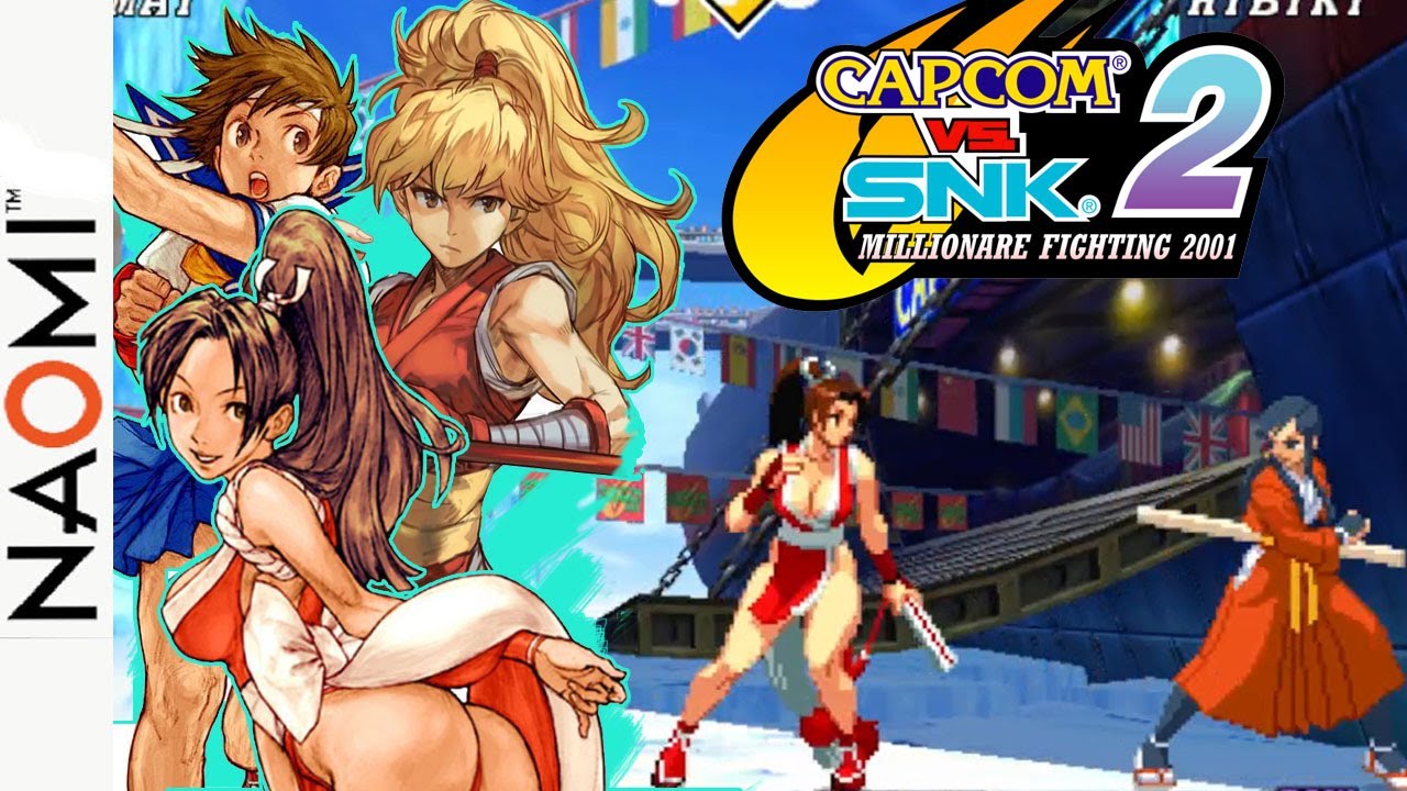 CAPCOM vs SNK 2 | Mai, Maki, Sakura | Gameplay Walkthrough Longplay