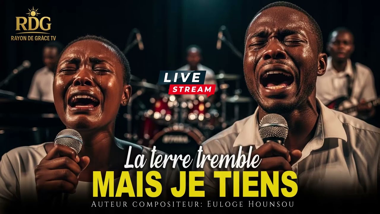 LA TERRE TREMBLE MAIS JE TIENS  Chant de Réveil Spirituel Puissant  Adoration Gospel