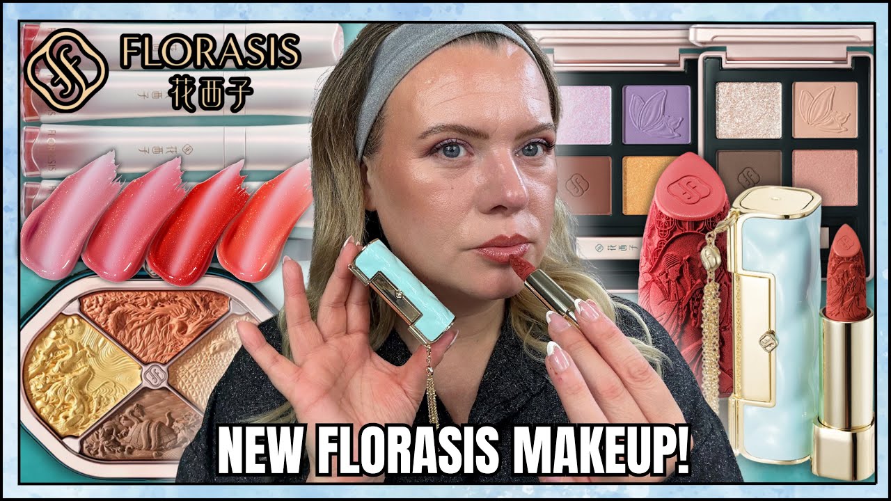 FLORASIS Makeup Review | This Packaging Left Me Speechless! New Butterfly Collection | Clare Walch