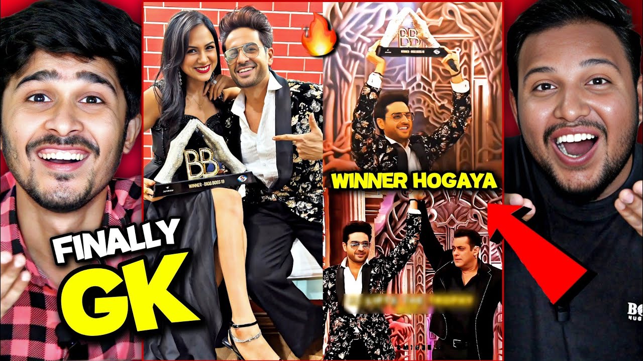 Gourav Khanna The Winner Of Bigg Boss 19  Trending Moment's + Edits Reaction  | V2funhitz 