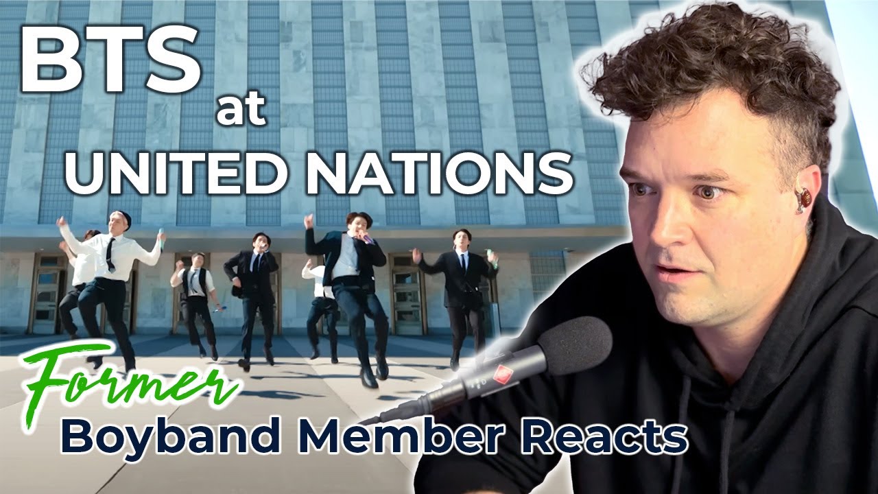 BTS Live @ United Nations - Former Boyband Member Reacts!