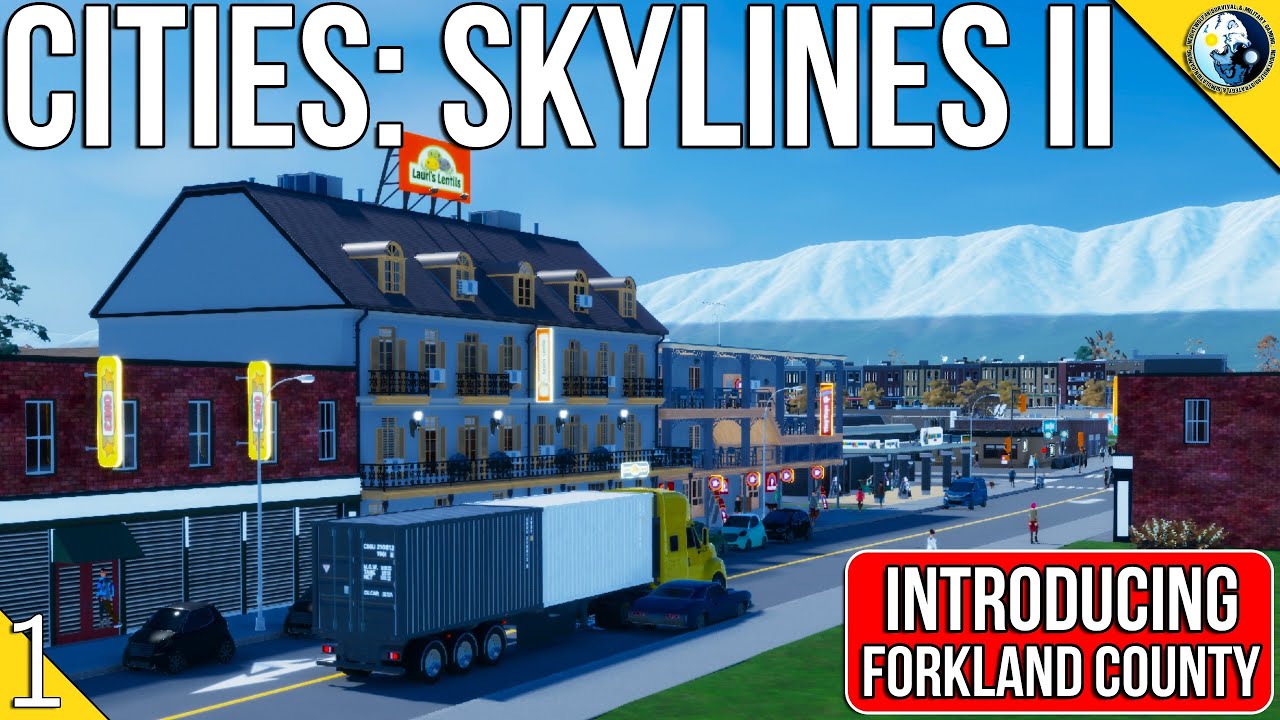 🔴LIVE🔴 Starting a New County in Cities Skylines 2 | Introducting Forkland County