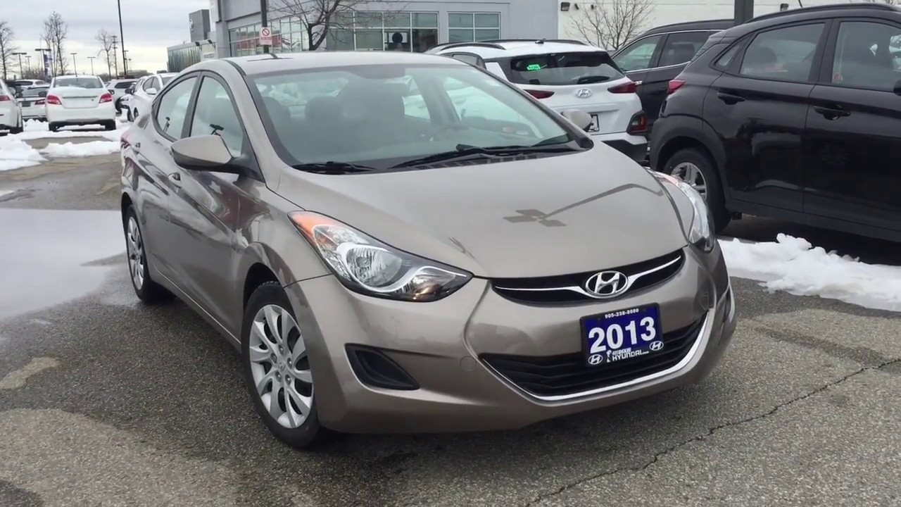2013 Hyundai Elantra GL | 401 Dixie Hyundai Walkaorund