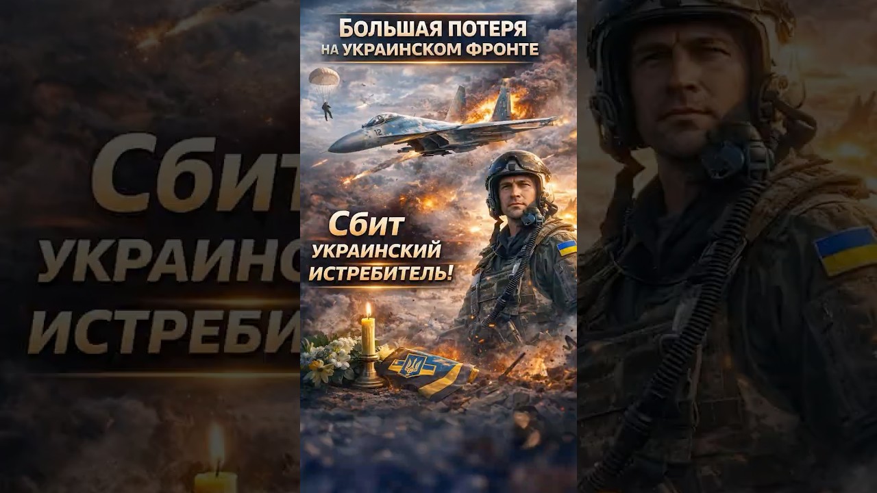 ⚡️СБИТ УКРАИНСКИЙ ИСТРЕБИТЕЛЬ! Погиб Герой Украины лётчик Александр Довгач!